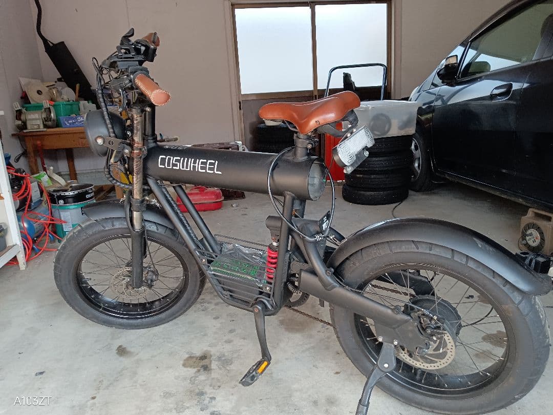 COSWHEEL ミライS 電動アシスト バッテリー無し 充電器ハーネス有り