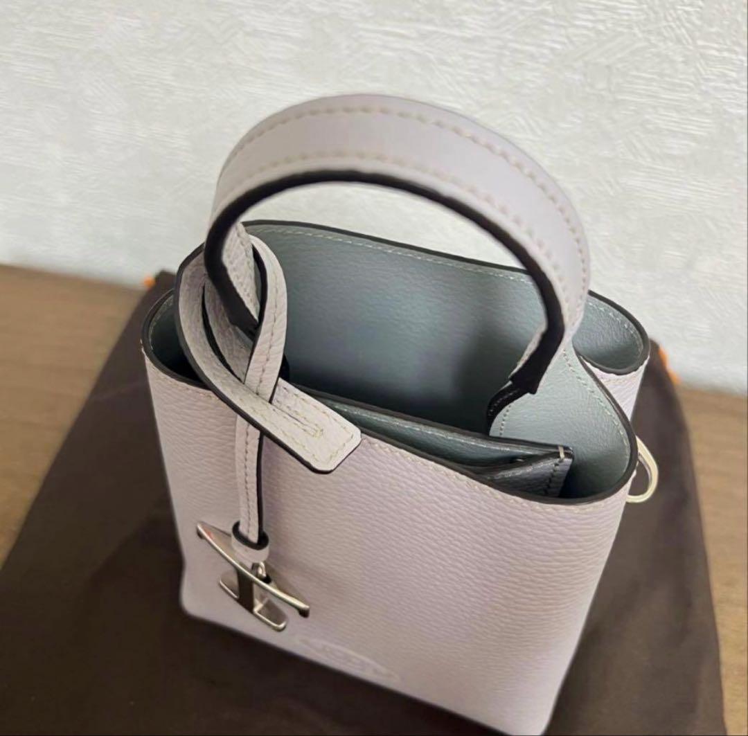 トッズ　マイクロ　ショルダーバッグ　2L63 ライトパープル