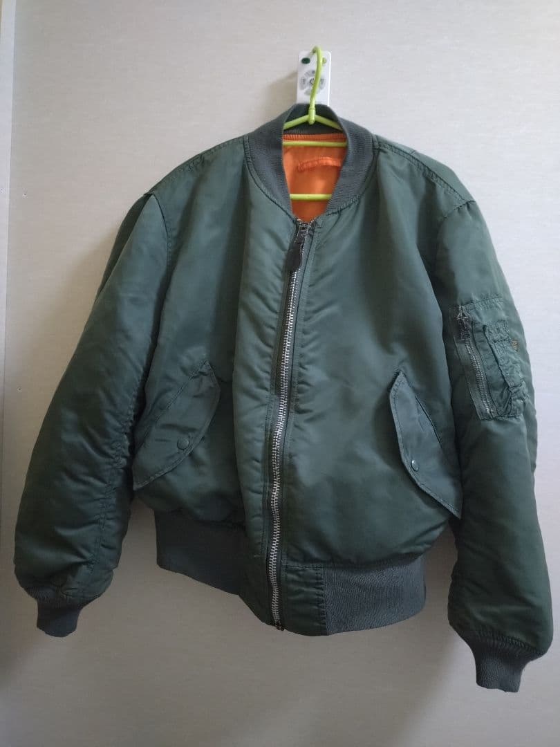 オーリー ALPHA MA-1フライトジャケット ヴィンテージ