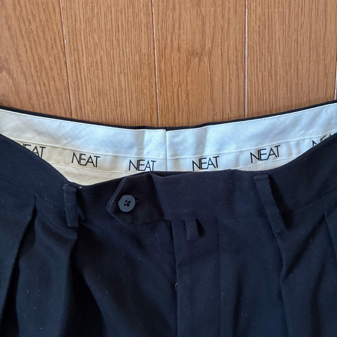 パンツ NEAT Cotton Venetian Wide