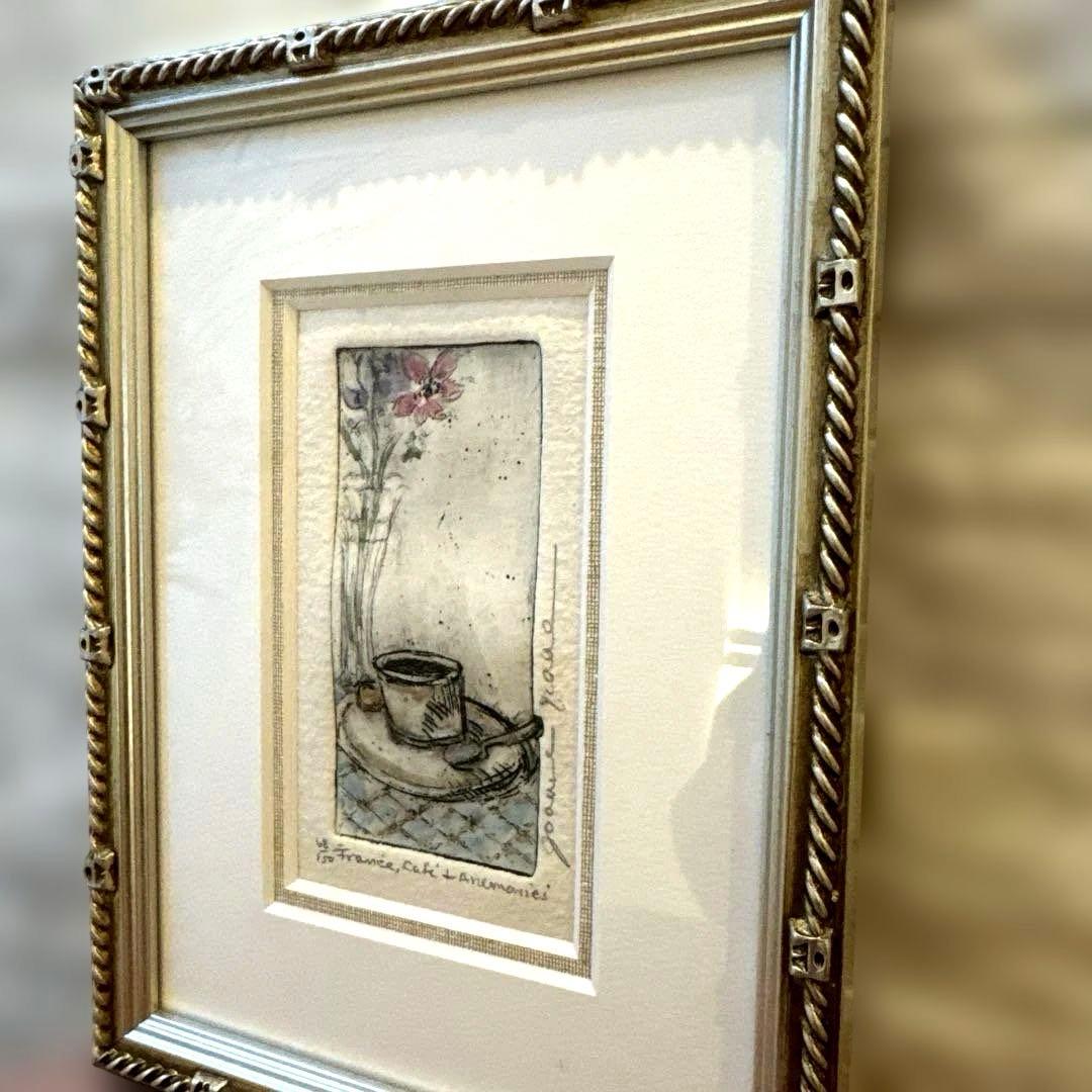 【ジョアン・アイザック】France, Café &、フランス☆カフェとアネモネ