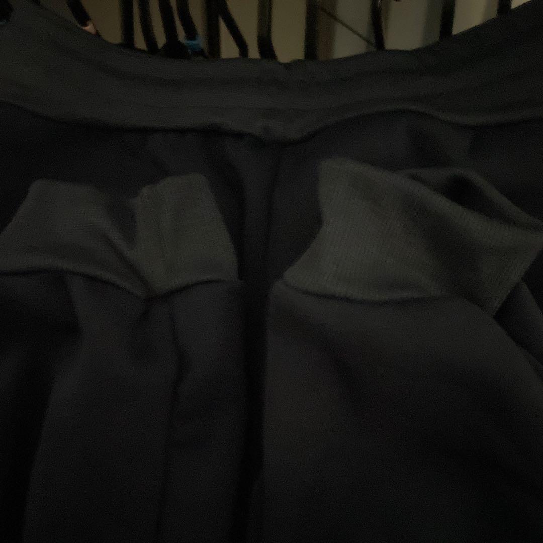 9090 ネイビー ロゴプリント セットアップ