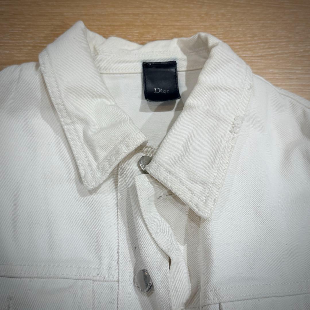 Dior HOMME ディオールオム ダメージ加工 デニム トラッカージャケット
