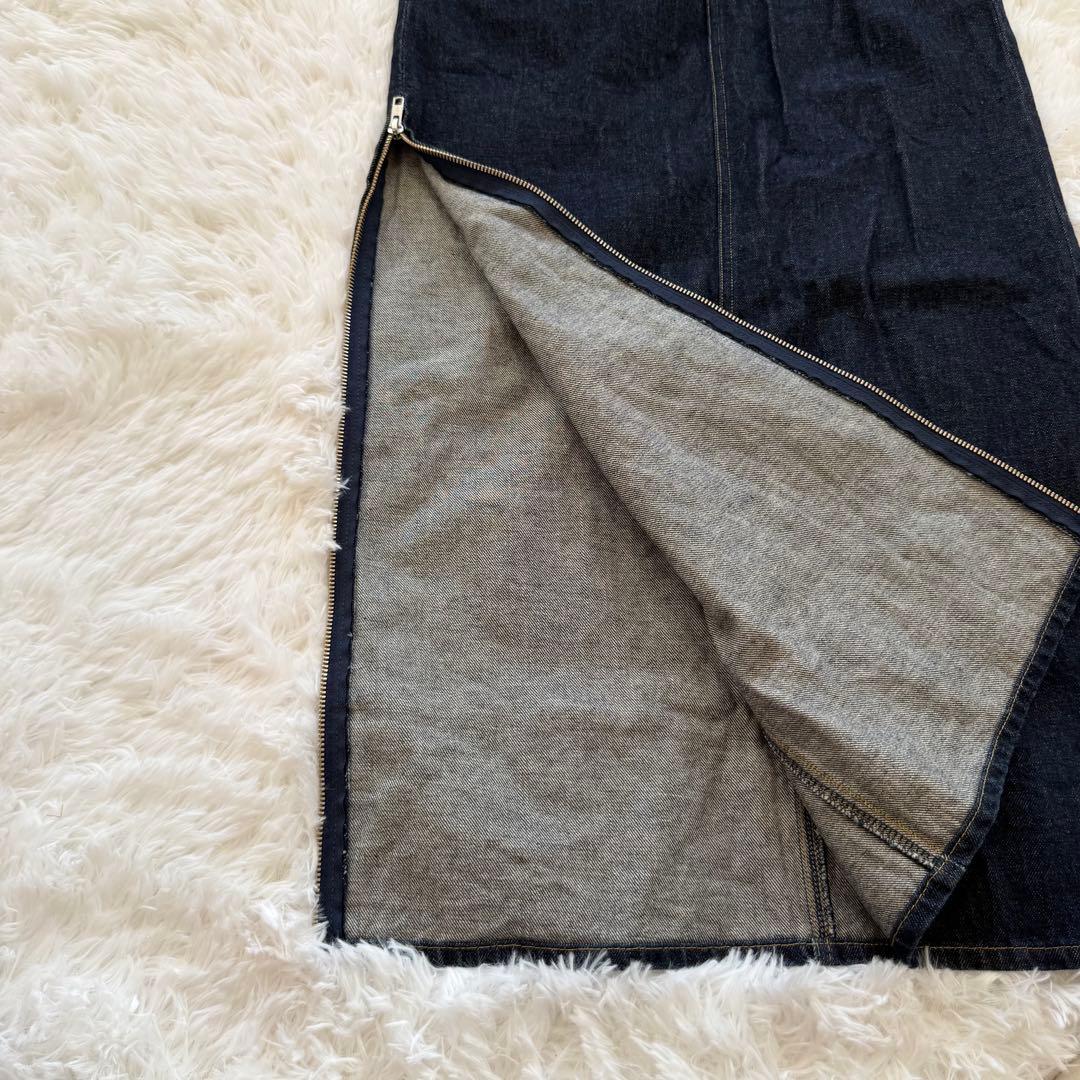 ETRE TOKYO EDWINコラボ　サロペットスカート　デニム　スリット