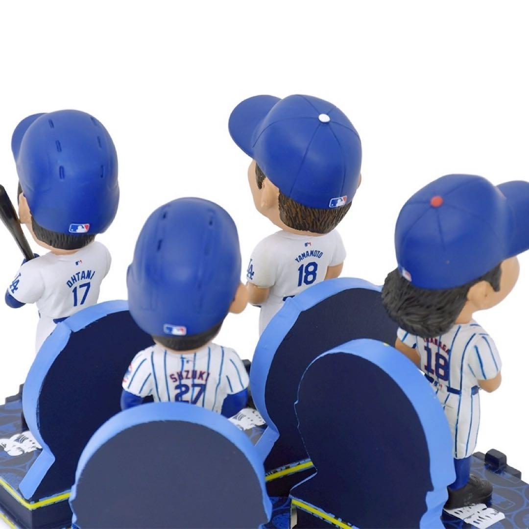 東京シリーズ　ボブルヘッド 大谷翔平　山本由伸　鈴木誠也　今永昇太　ドジャース
