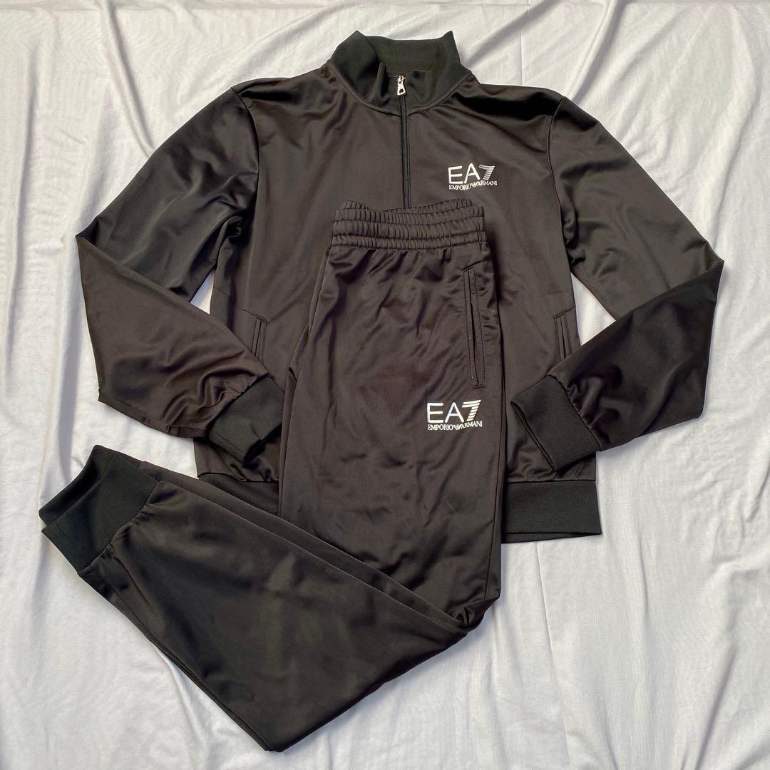 エンポリオアルマーニ　EA7　ジャージ　セットアップ　Lサイズ ブラック