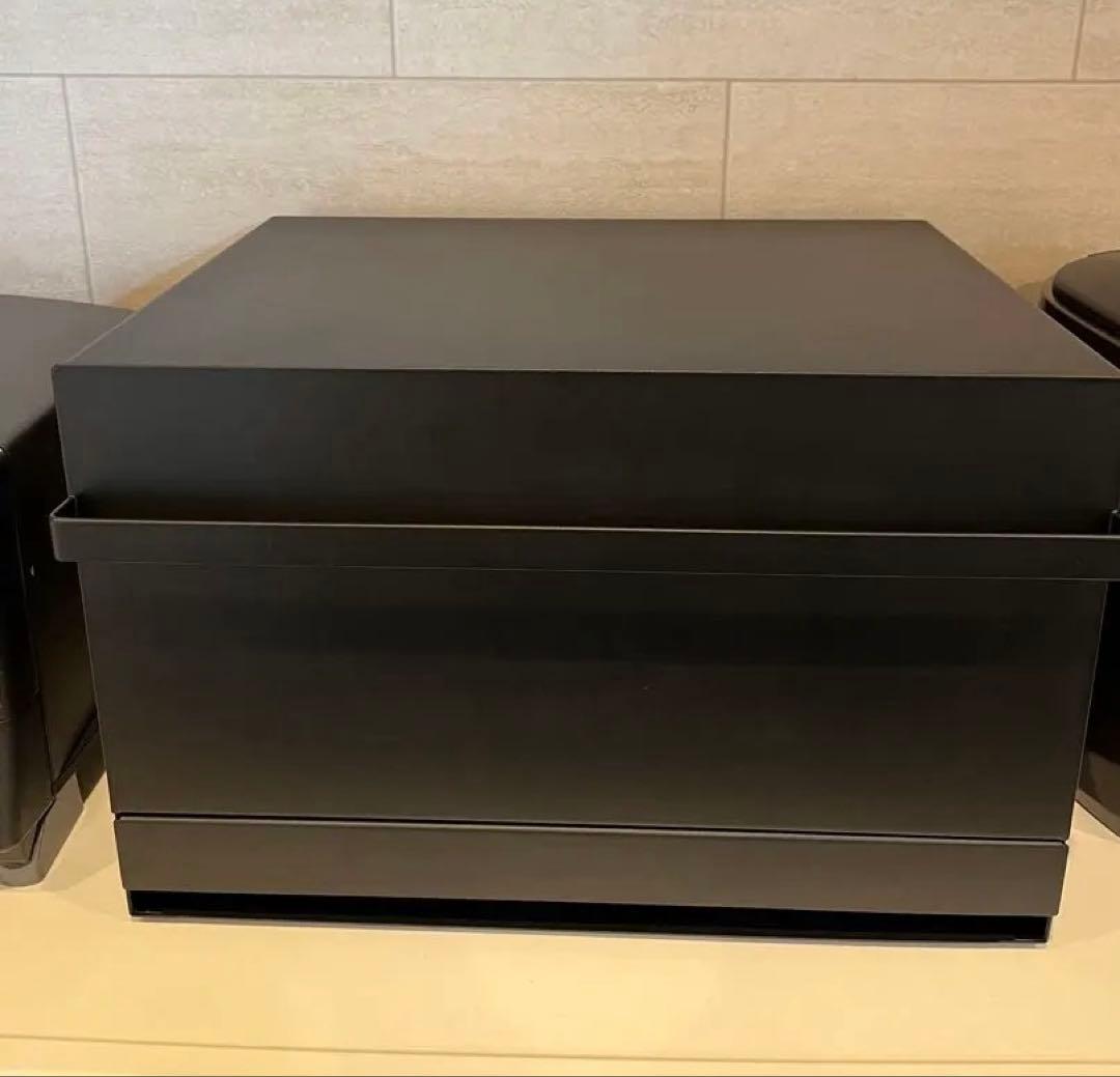 【エリツィン⭐︎ 様】tower ブレッドケース　引き出し付き　ブラック