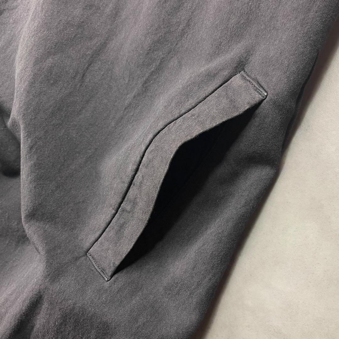 美品　evam eva エヴァムエヴァ コットンペーパーロングジャケット　Ⅰ