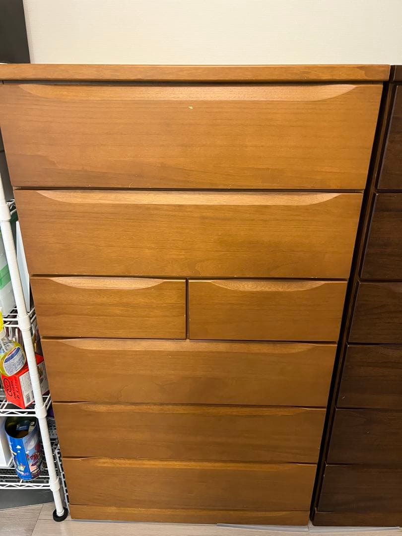 【最終値下げ】木製ハイチェスト　大正堂
