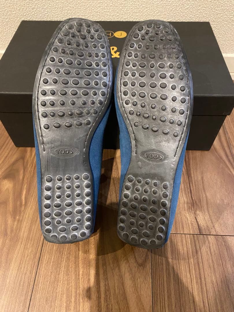 TOD’S スエードドライビングシューズ 26.5cm