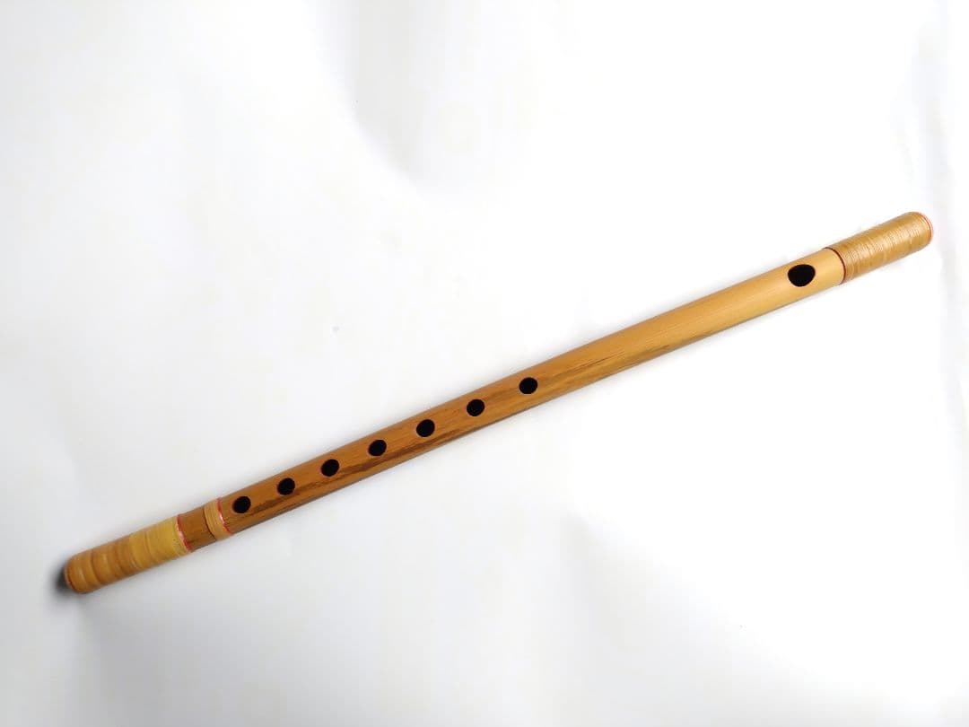 篠笛 横笛 古典調四本調子 籐巻き