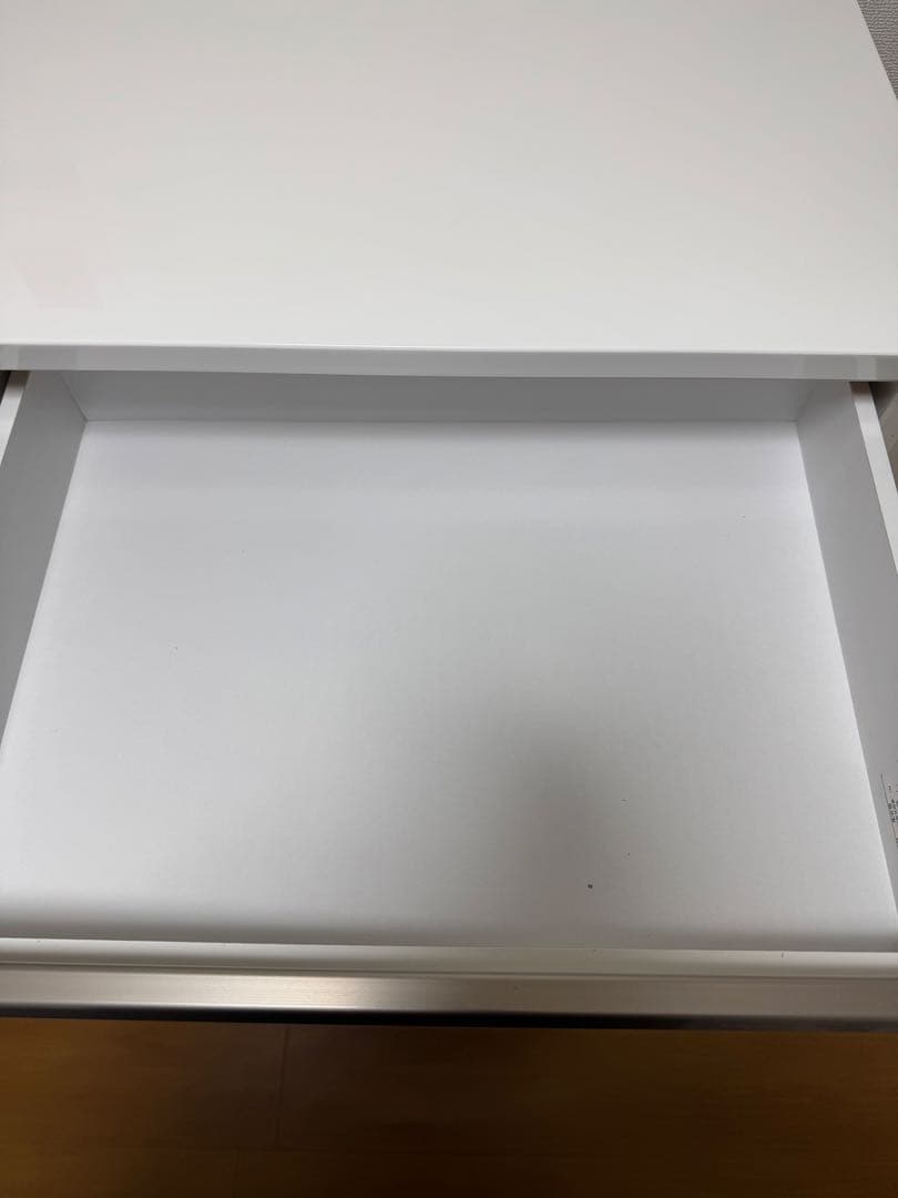 (幅)180cm キッチンボード/チェスト/食器棚/ホワイト