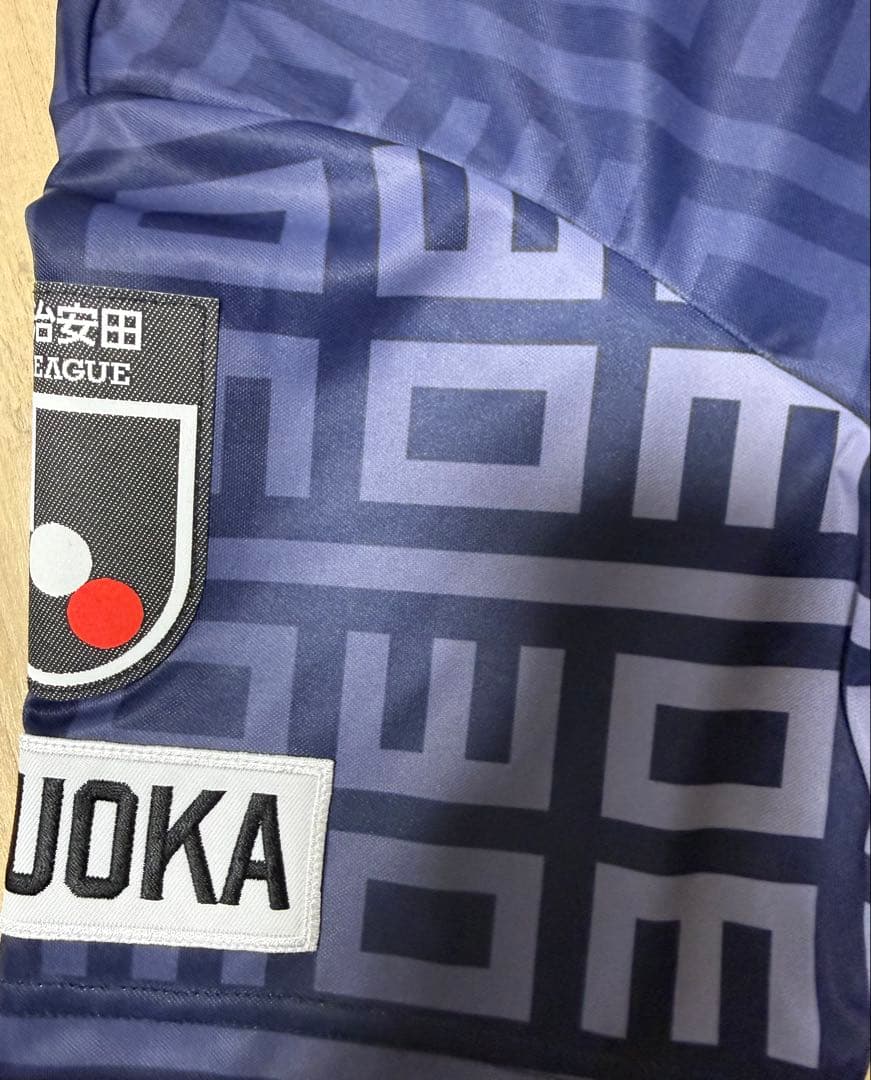 アビスパ福岡　松岡選手　ユニフォーム