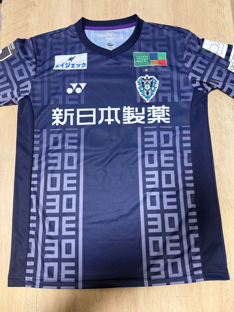 アビスパ福岡　松岡選手　ユニフォーム