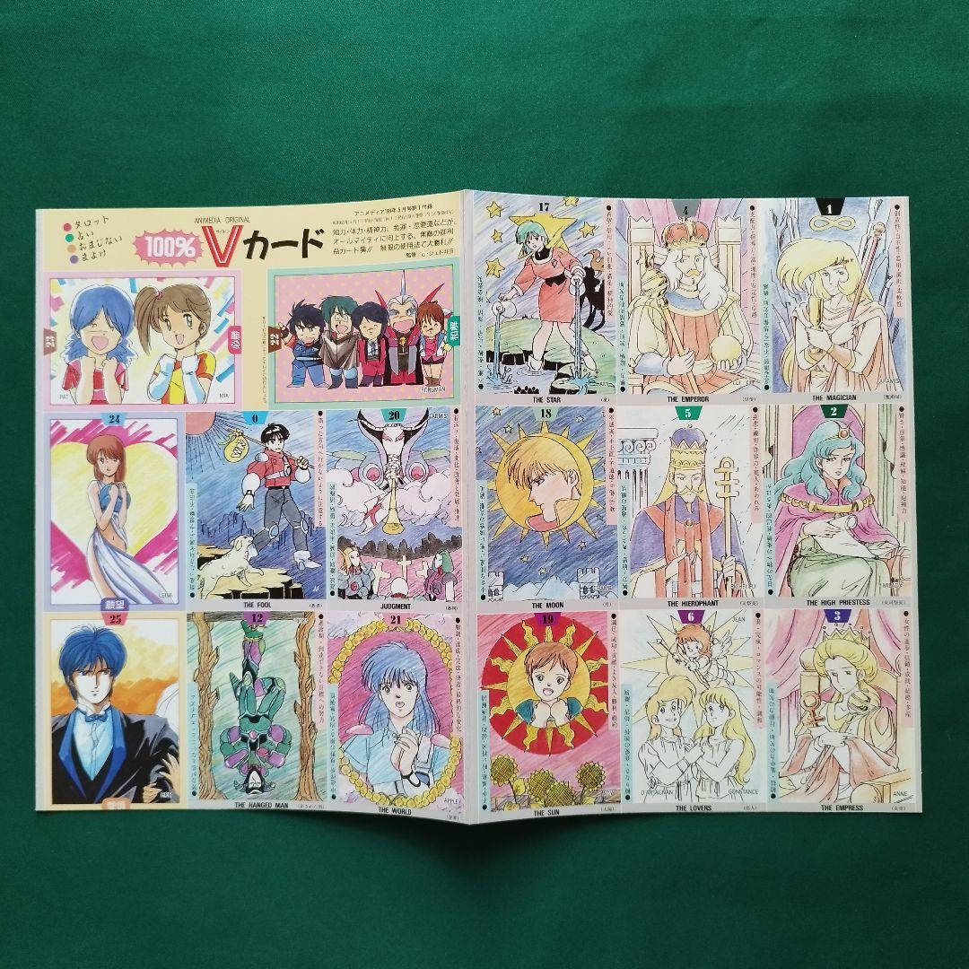 1988年5月 付録付 アニメディア 三銃士 ボーグマン ダーティペア 味っ子