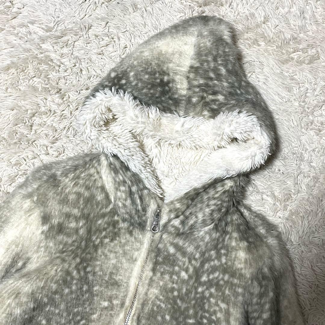 TSUMORI CHISATO ツモリチサト ゴマアザラシファーコート パーカー