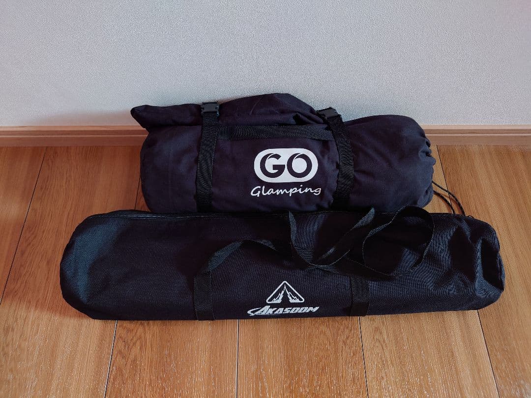 GOグランピング　3Mタープ　ポール　2点セット