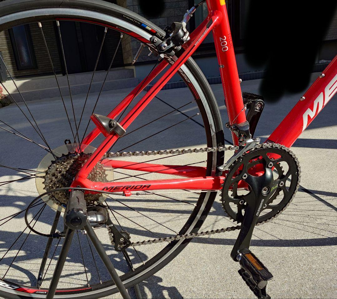 MERIDA RIDE200 レッド ロードバイク