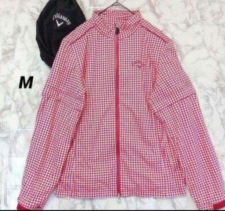 【未使用 】 キャロウェイ　セットアップ上下　ポーチ付き　ゴルフ　ウエスト伸縮M