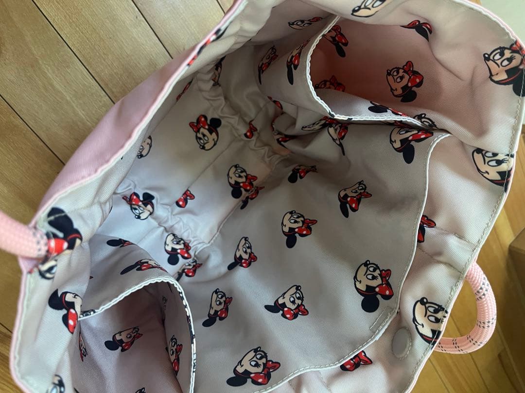 wcj ミニーのリバーシブルバッグ