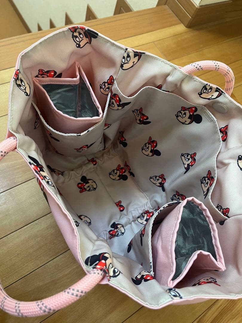 wcj ミニーのリバーシブルバッグ