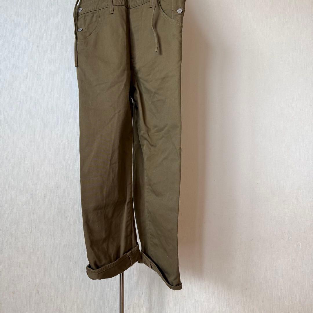 美品★whim gazette★人気サロペットオールインワン 日本製　コットン