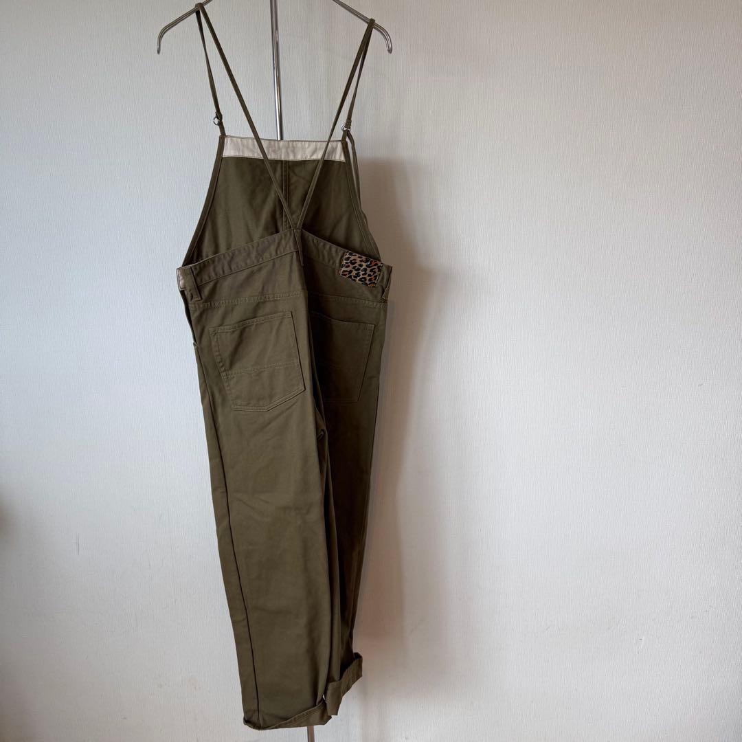 美品★whim gazette★人気サロペットオールインワン 日本製　コットン