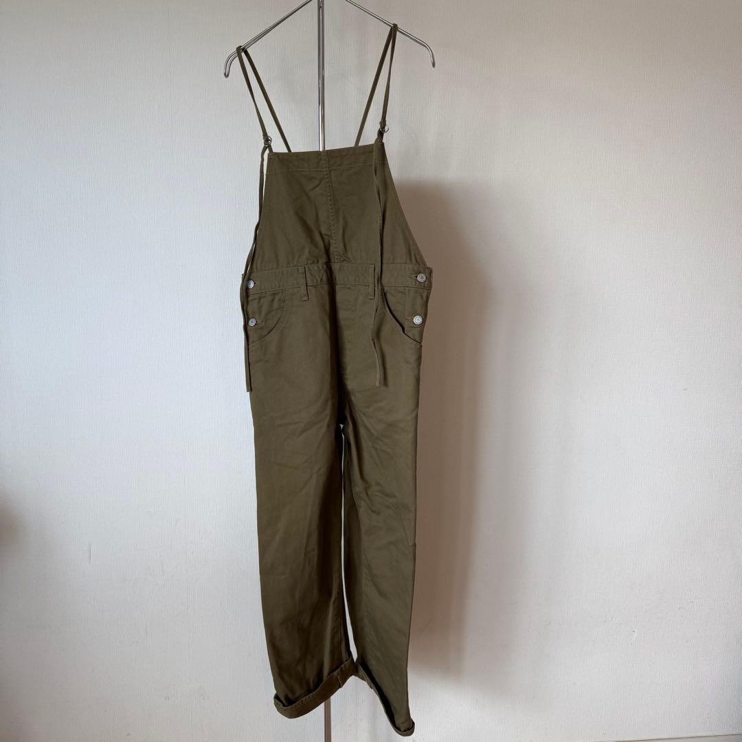 美品★whim gazette★人気サロペットオールインワン 日本製　コットン