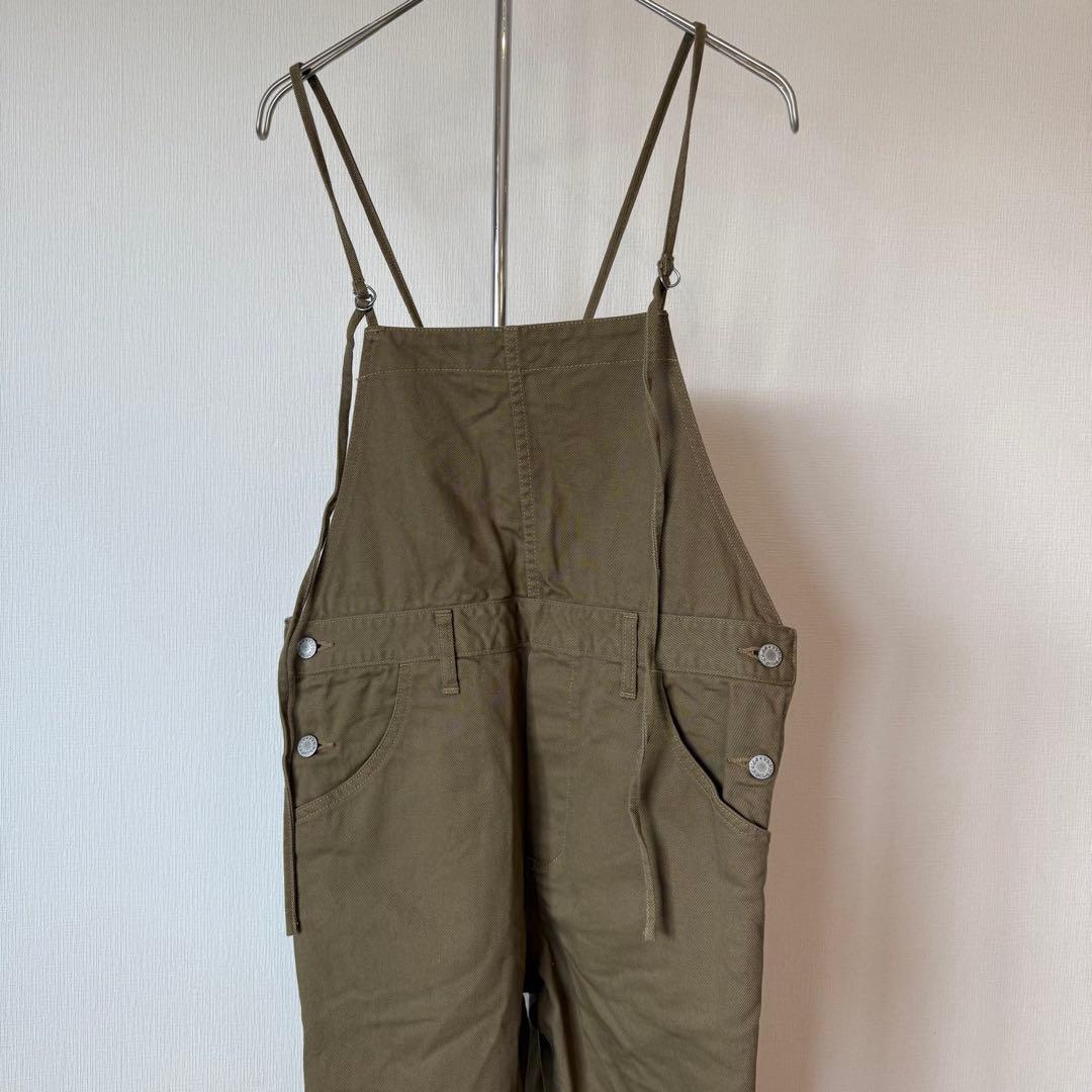 美品★whim gazette★人気サロペットオールインワン 日本製　コットン