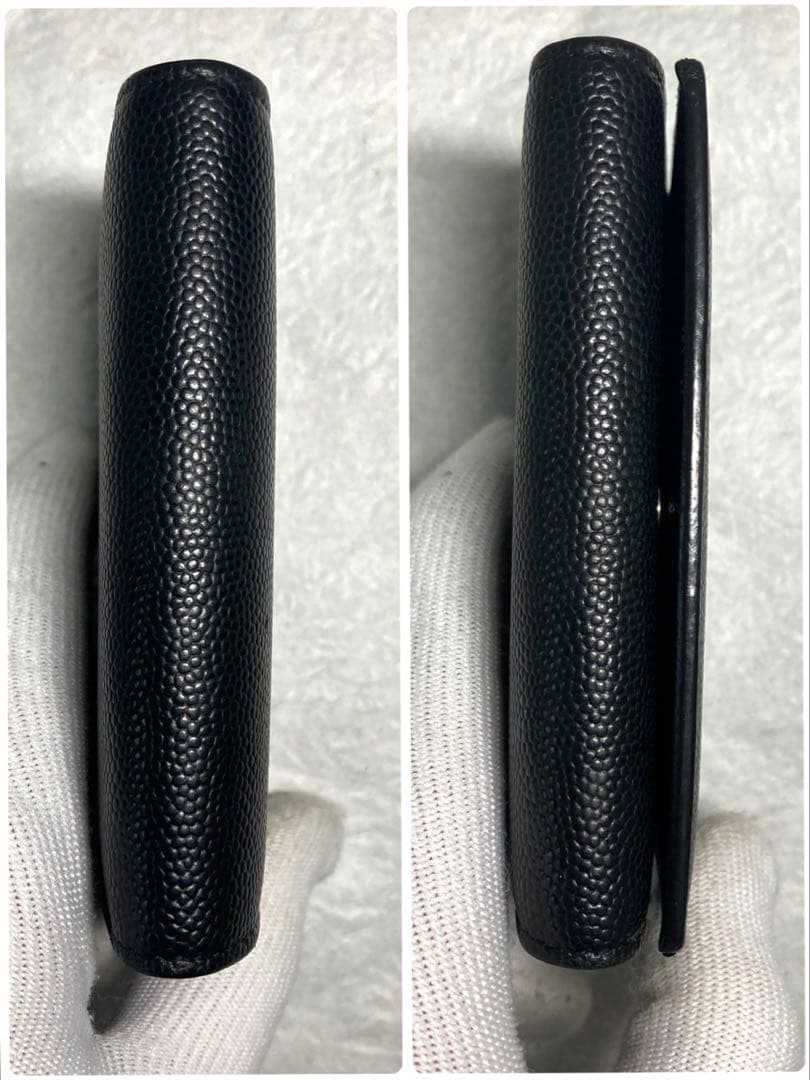 美品 サンローラン レザー 6連キーケース ブラック 黒