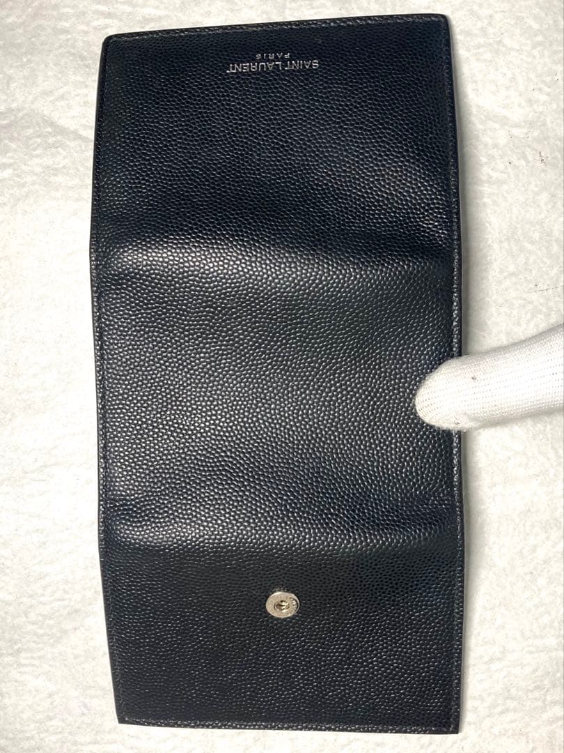 美品 サンローラン レザー 6連キーケース ブラック 黒