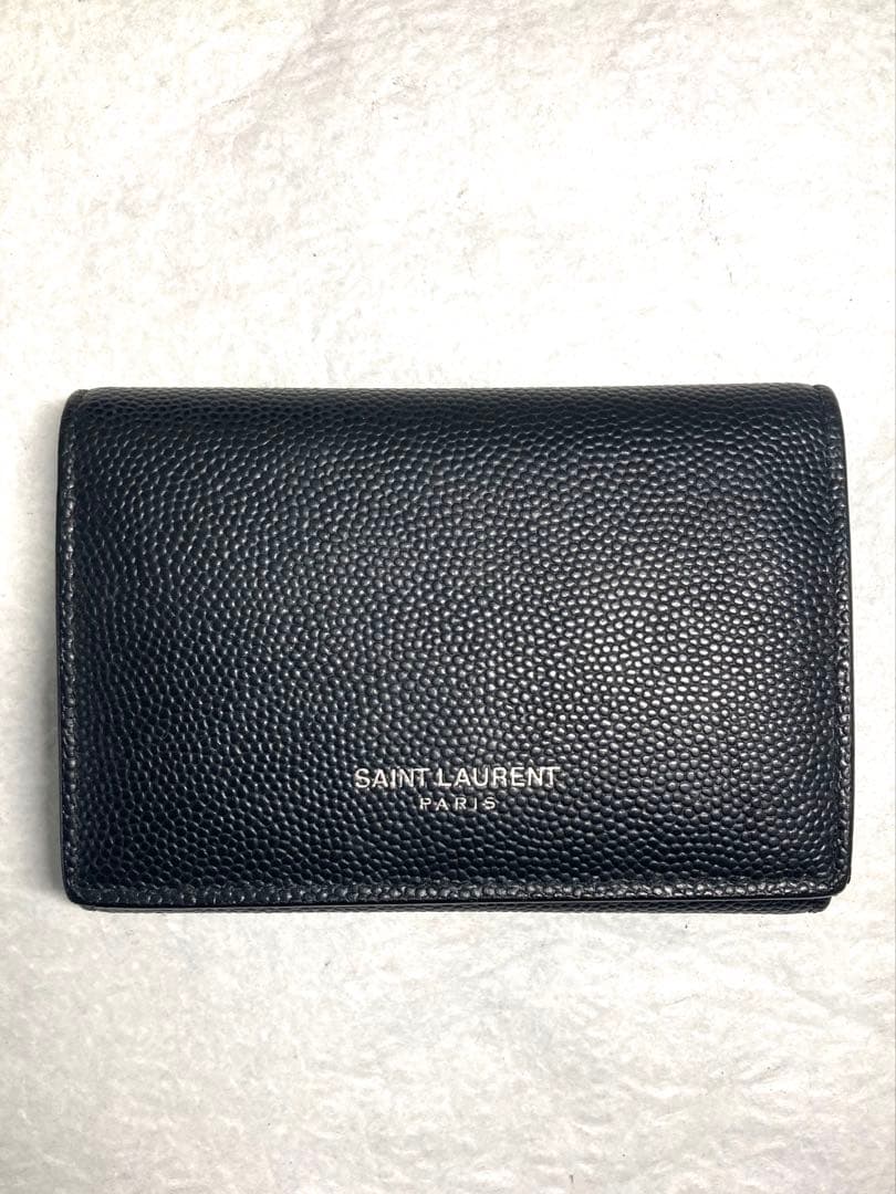 美品 サンローラン レザー 6連キーケース ブラック 黒