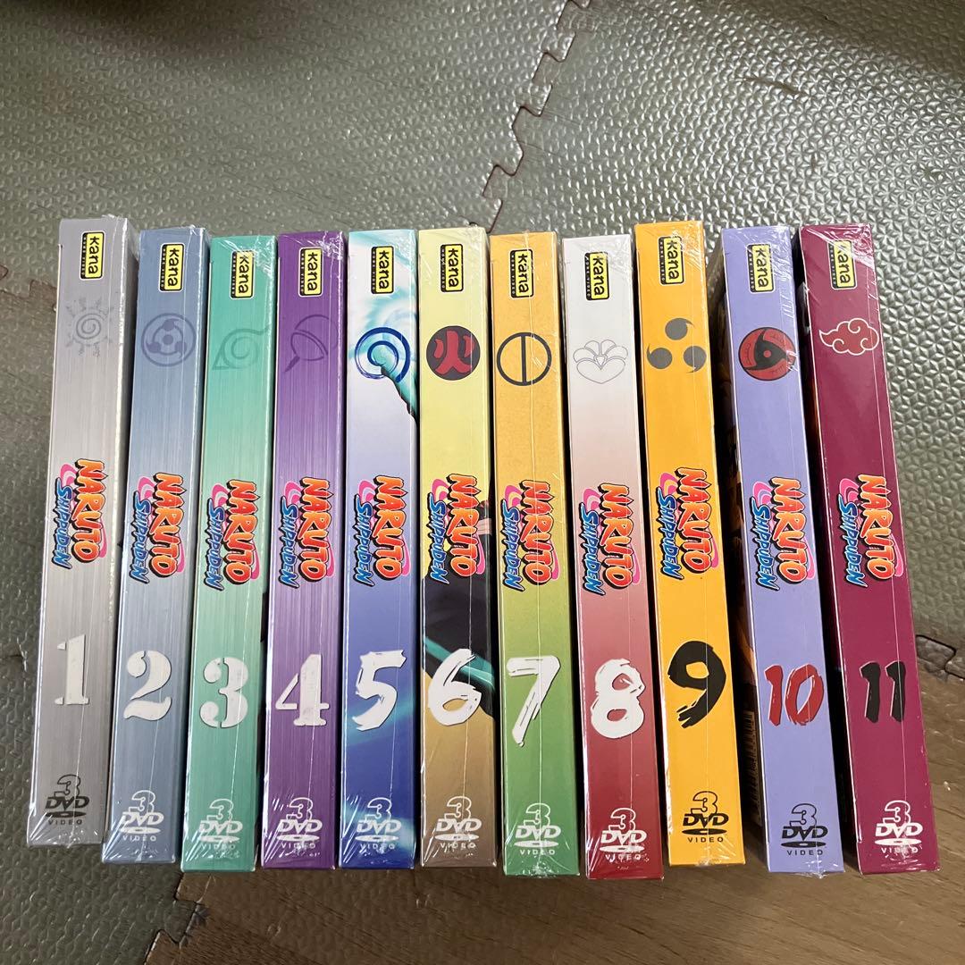 NARUTO SHIPPUDEN DVD ボックスセット 11枚セット逆輸入