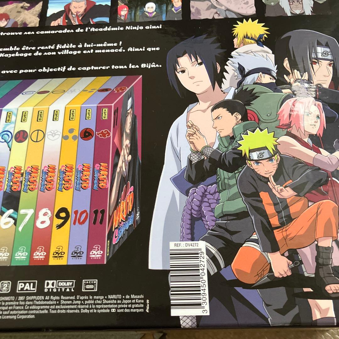 NARUTO SHIPPUDEN DVD ボックスセット 11枚セット逆輸入