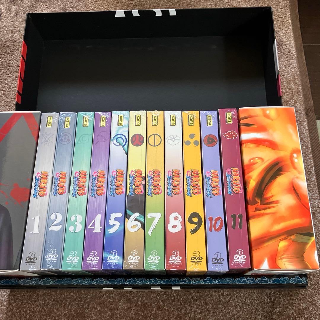 NARUTO SHIPPUDEN DVD ボックスセット 11枚セット逆輸入