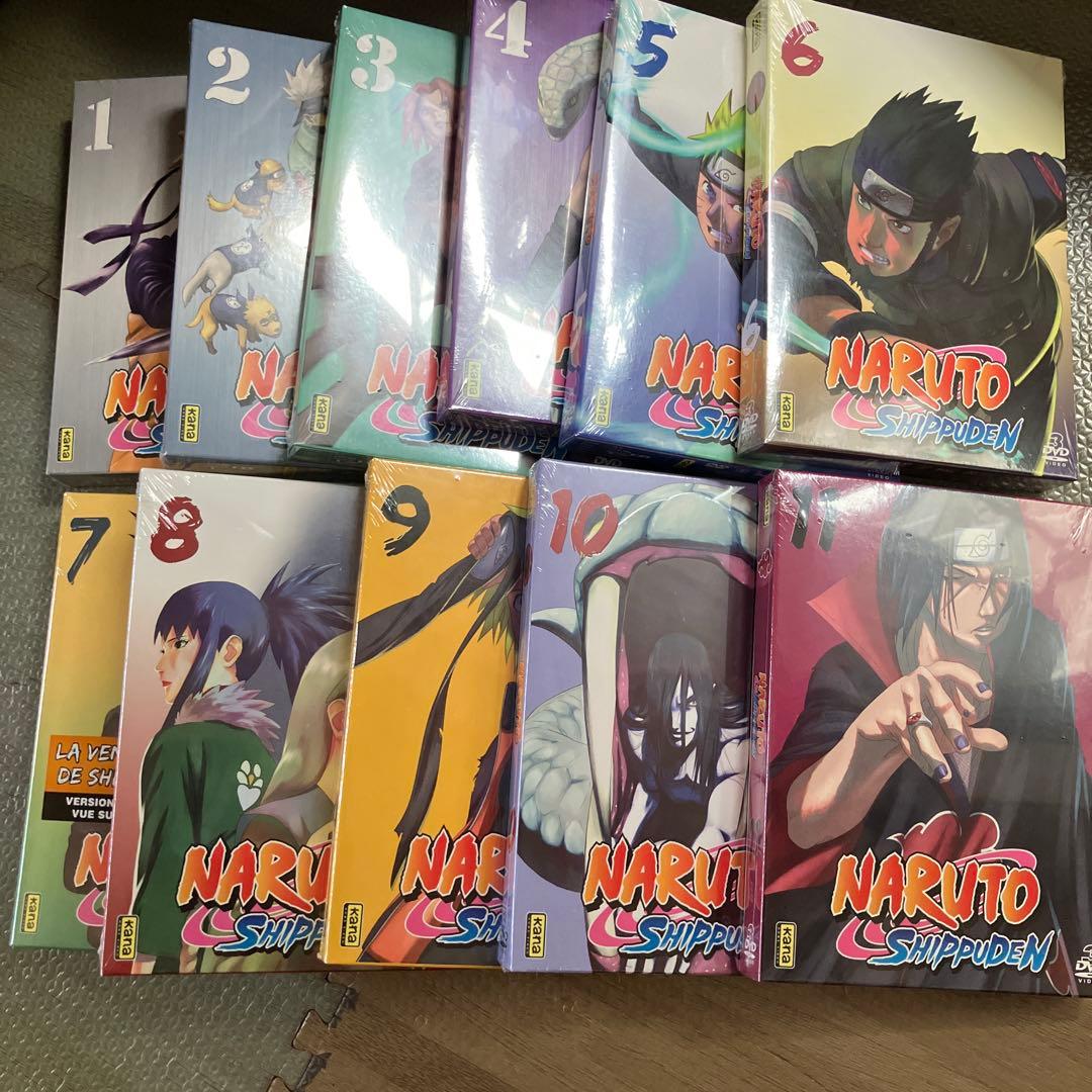 NARUTO SHIPPUDEN DVD ボックスセット 11枚セット逆輸入