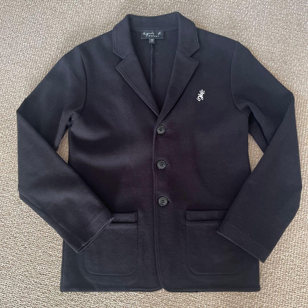 アニエスベー フォーマル セットアップ 男の子 120 ネクタイ付