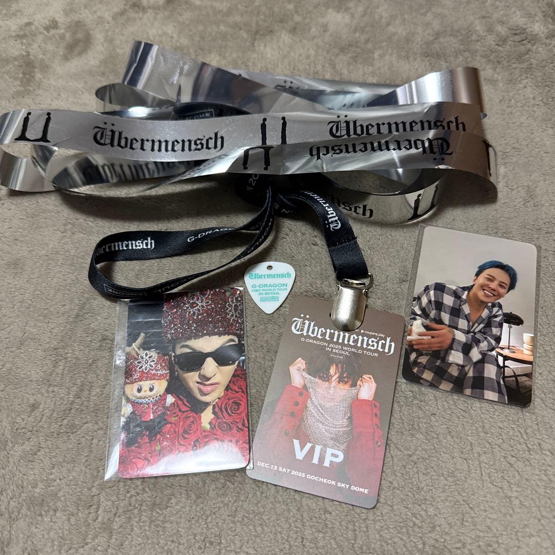 Übermensch G-DRAGON ソウル公演入場特典
