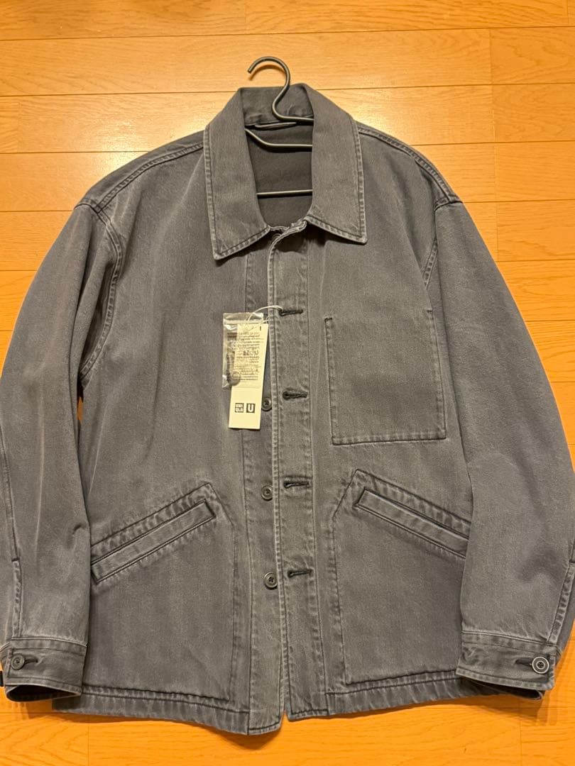 新品！ユニクロu オーバーサイズカラーデニムジャケット