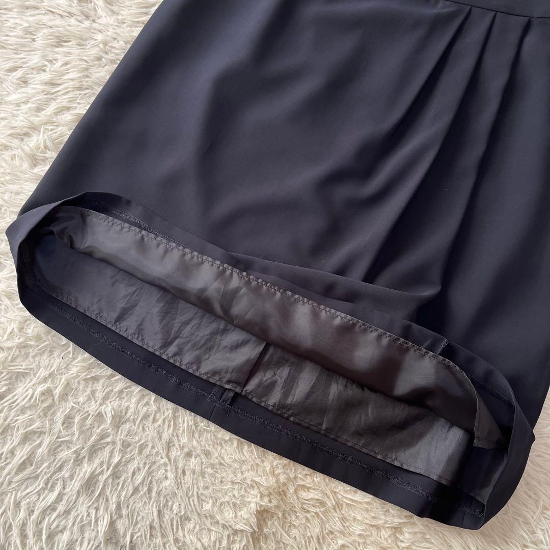 【美品】23区　ノーカラー　セットアップスーツ　希少サイズ