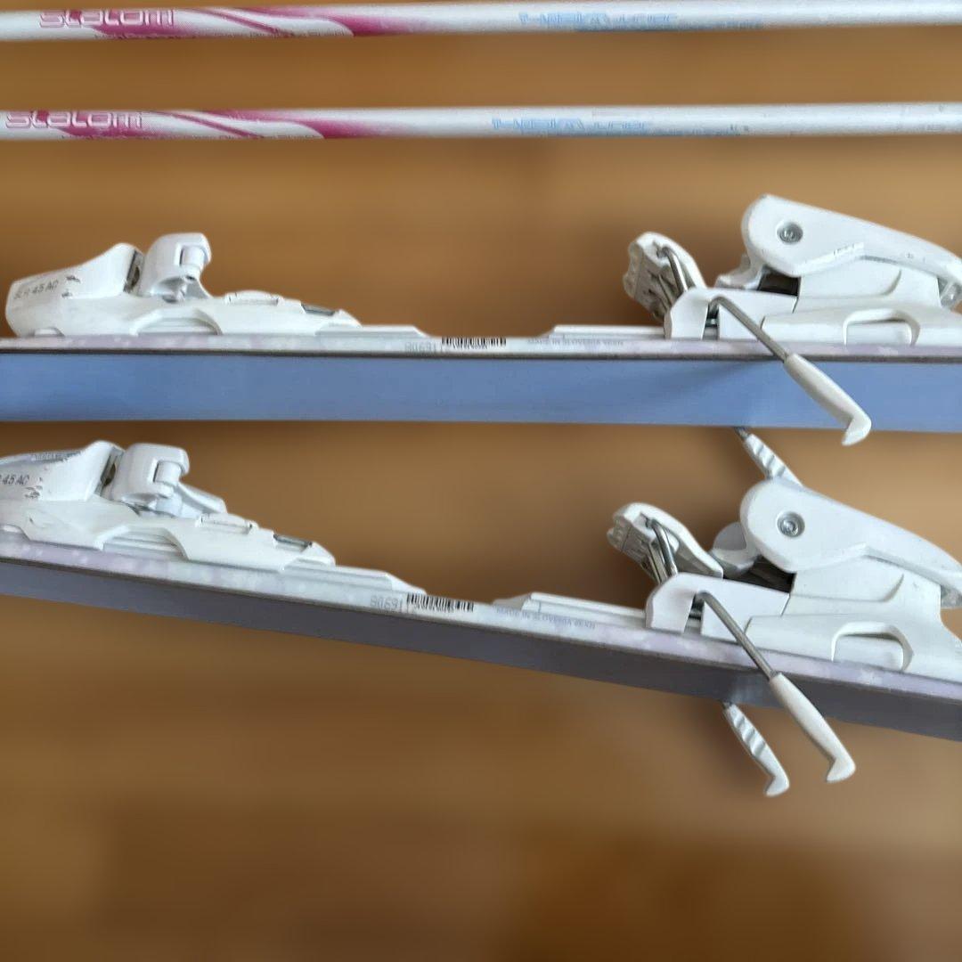 Pure Conscious スキー板とストックセット　120㎝