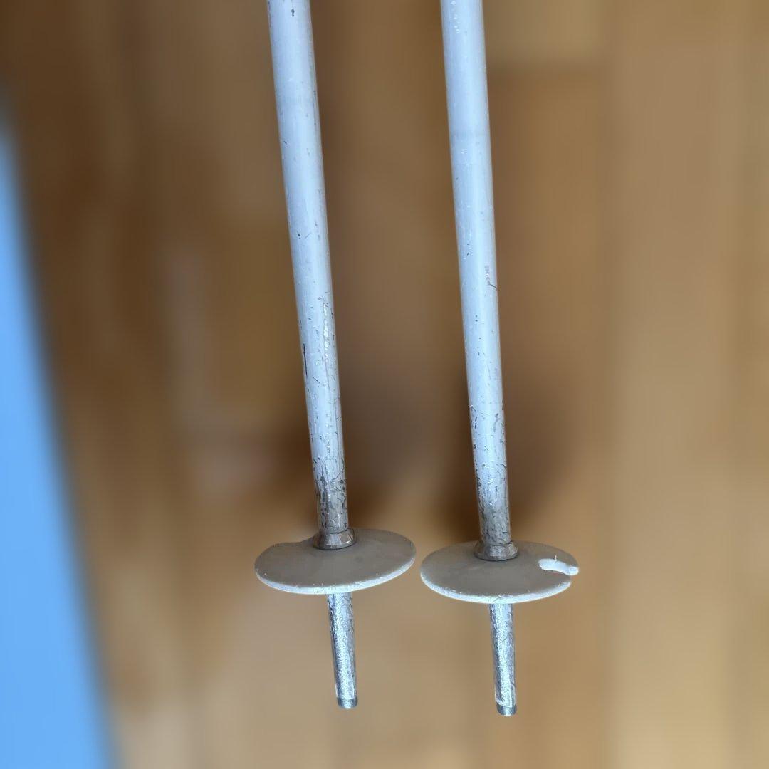 Pure Conscious スキー板とストックセット　120㎝