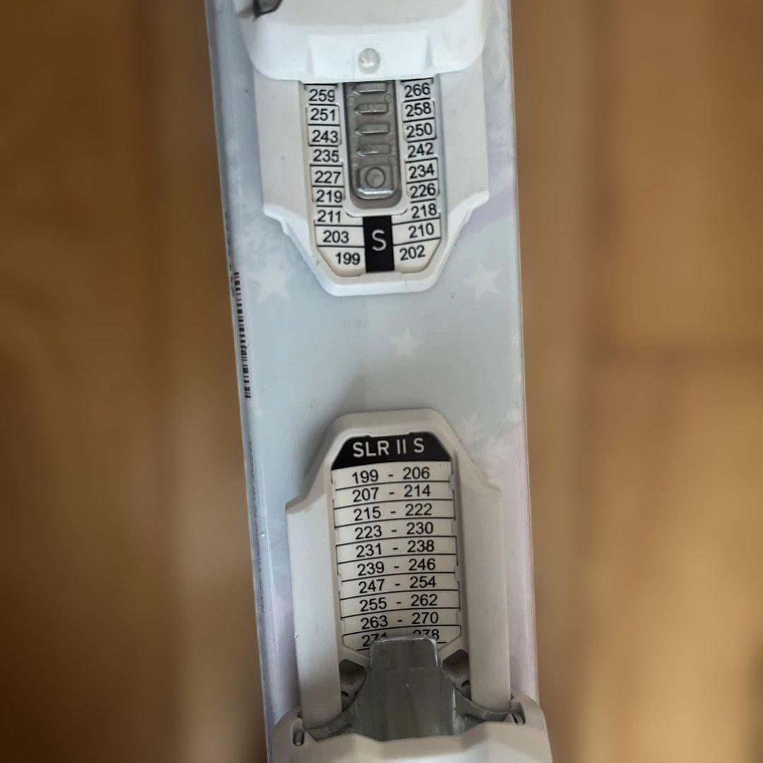 Pure Conscious スキー板とストックセット　120㎝