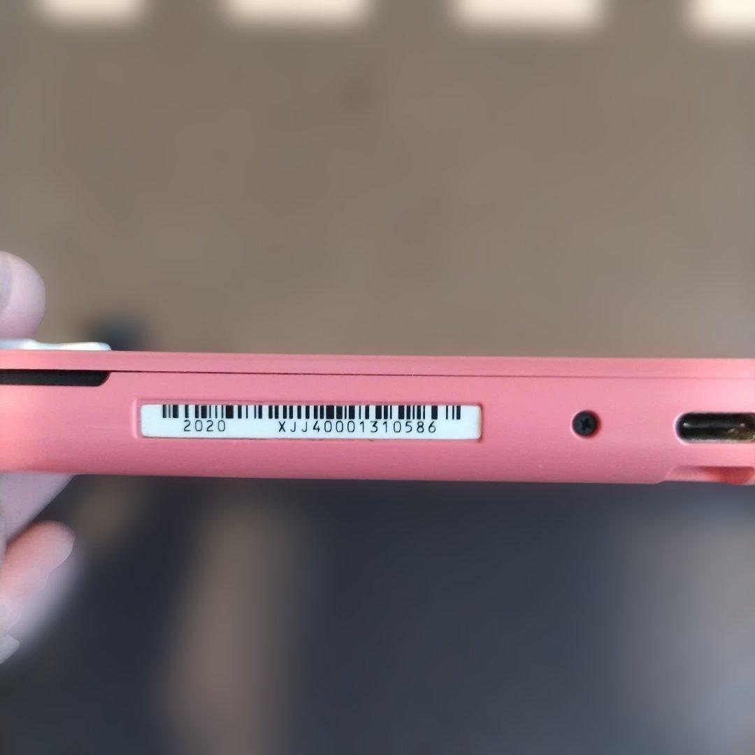 Nintendo Switch Lite ピンク　ジャンク 液晶画面要確認