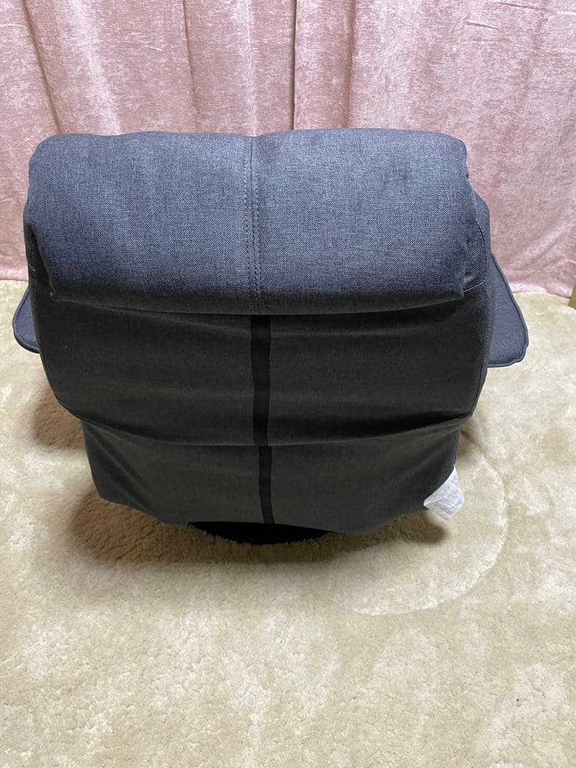 ニトリ　座面 低反発　回転座椅子　Nレスト　デニム　リクライニングチェア