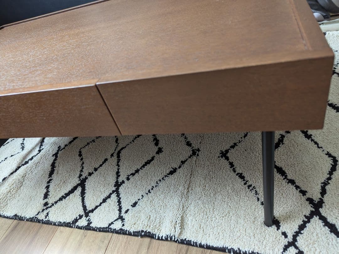 【最終値引】unico HOXTON ウニコ ホクストンローテーブル 　w900