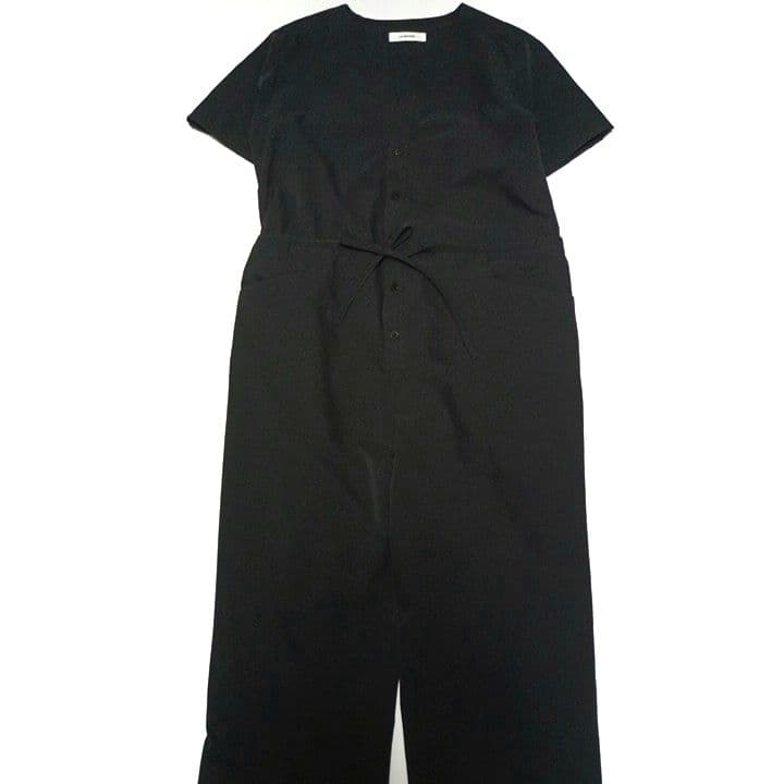 【美品・24SS】Le Melange オールインワン 黒 つなぎ