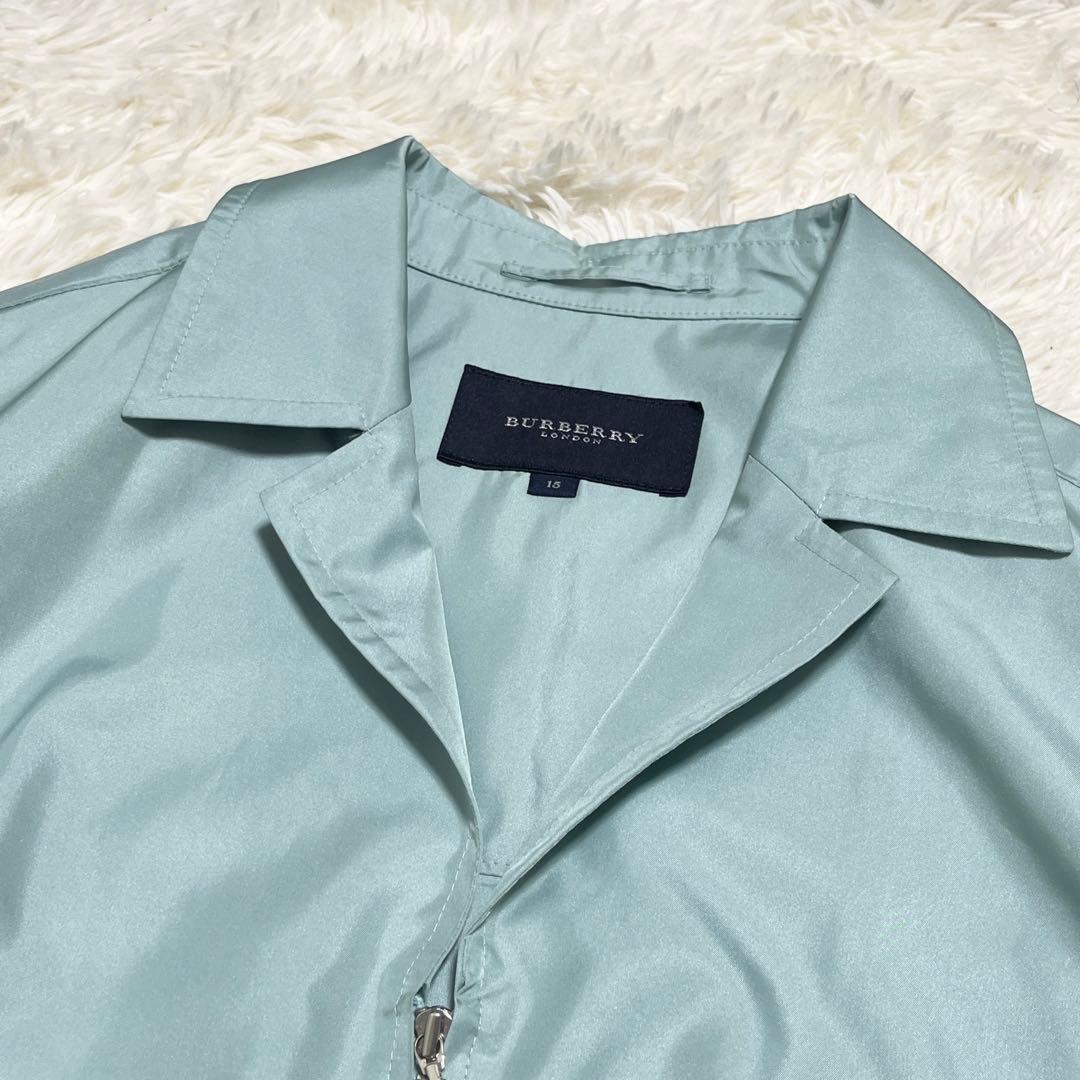 未使用級✨️ バーバリーロンドン ジャンパー ノバチェック スカイブルー 3XL