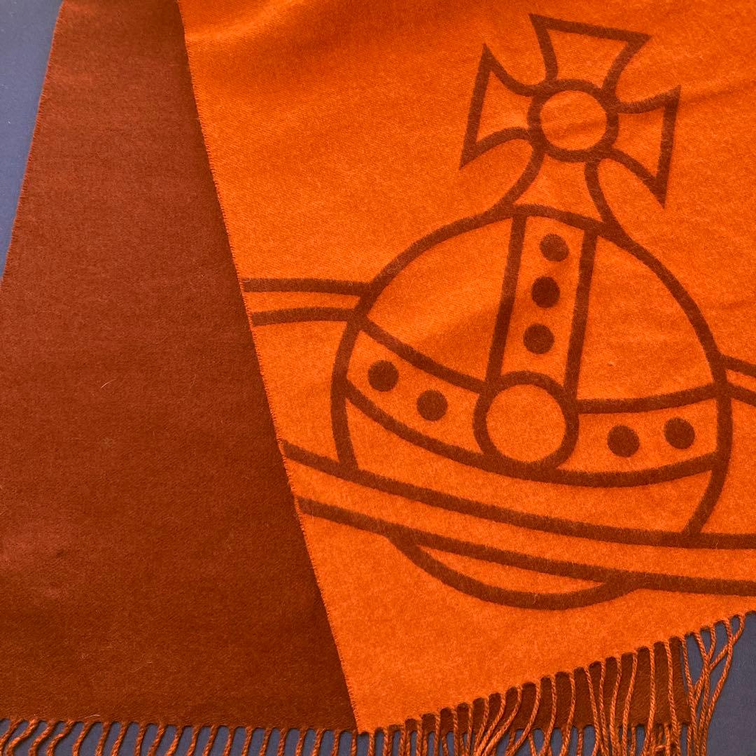 【訳あり・新品】Vivian Westwood リバーシブル　マフラー／ストール