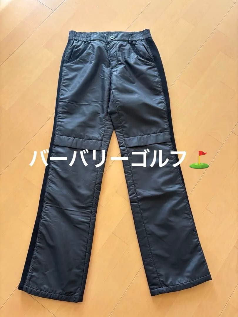 BURBERRY GOLF 冬用パンツ ゴルフ用パンツ　バーバリーゴルフ